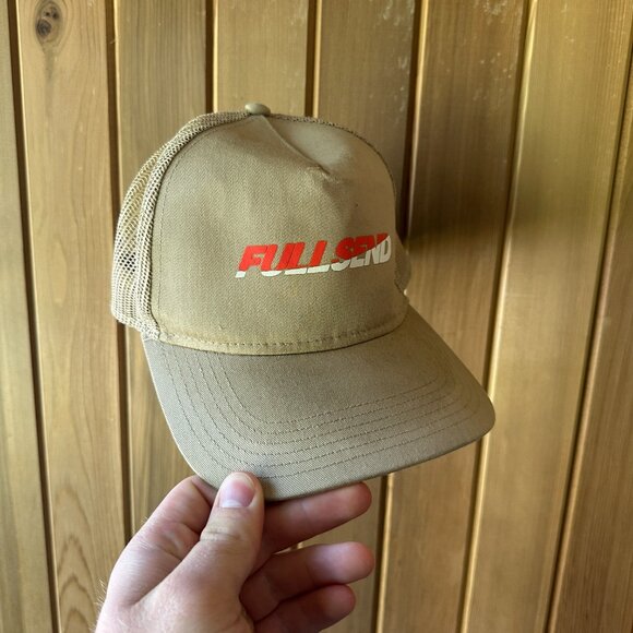 Nelk Full Send Trucker Hat – Tan - Picture 2 of 5